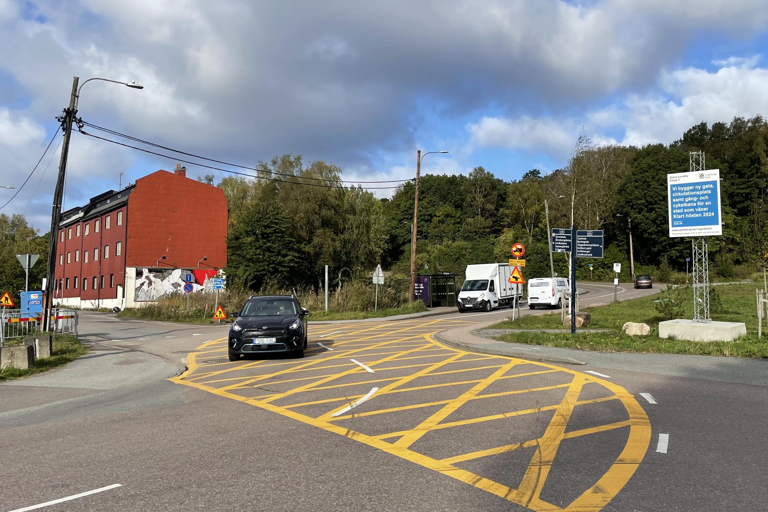 Den 17 oktober stängs Inlandsgatan på sträckan mellan Herkulesgatan och Gropegårdgatan. 