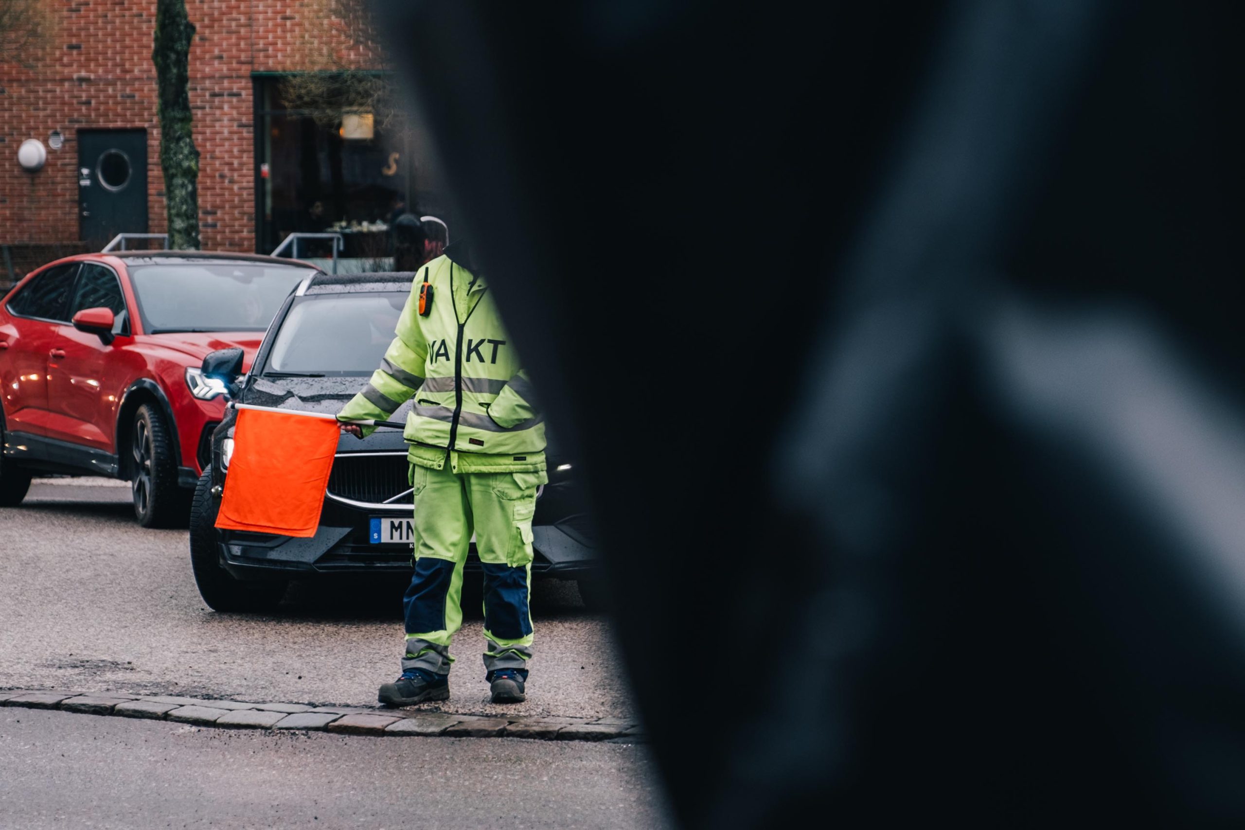 Nyasfalterad vägsträcka på E6 vid Stenungsund