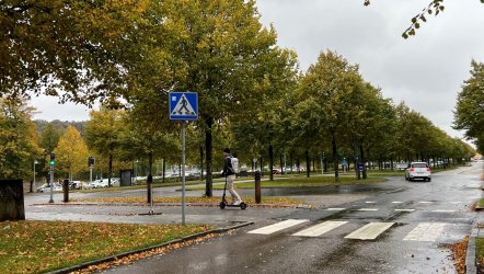Regnbågsgatan stängs för trafik mot Lindholmsallén