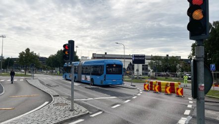 Gator på Lindholmen öppnar för trafik igen