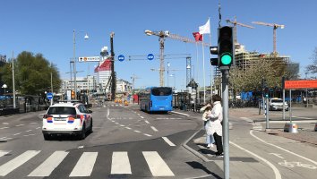 Trafikförändringar vid Nils Ericsonsgatan